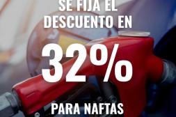 Gobierno oficializa descuento del 32% en  las naftas para frenar la brecha fronteriza