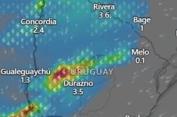 Inumet: “lluvias y tormentas”  durante el feriado de Carnaval