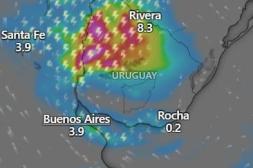 Anuncian agua en el todo país,  en especial en 4 departamentos