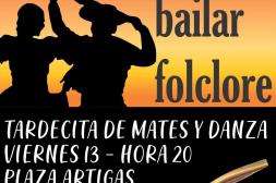 Gran encuentro de danza  y mate en Plaza Artigas