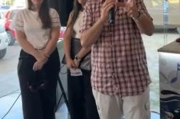 Claudia Panissa fue la ganadora de la camioneta  Volkswagen Tera 0 km