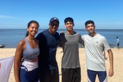 Remo: Los salteños Luciana Flores e Ivo Araujo fueron bronce en Las Cañas