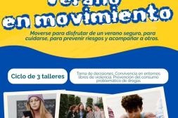 Lanzan ciclo de talleres "Verano  en Movimiento" para adolescentes