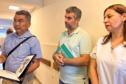 Embajada de Japón evaluó las obras de  ampliación en RAP de Villa Constitución