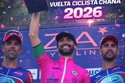 Roderyck Asconeguy ganó la Vuelta Ciclista Chaná 2026