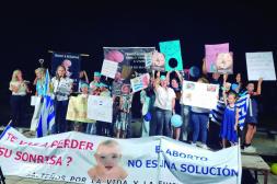 Realizan actividades “por la vida”  con encuentros y una movilización