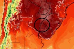 MetSul anuncia mucho calor  y un día que será “abrasador”