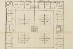 Fotografías antiguas de Salto: La llegada de la luz eléctrica a Salto: El pulso del mercado central en 1916