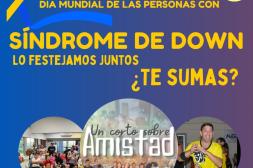 Invitan a una intervención inclusiva en Plaza Artigas  en el marco del Día Mundial del Síndrome de Down 