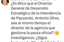 Investigan presunto conflicto de intereses en Intendencia de Paysandú por pauta publicitaria
