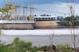 Aporte del río desciende  al comienzo de la semana