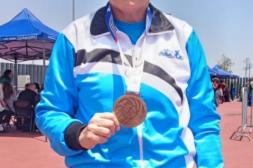 Varias medallas de oro y récord sudamericano en atletismo master 