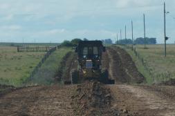 Avanza la recuperación del camino del Buey Negro con trabajos en caminería rural