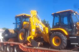 Llegaron nuevas máquinas para  fortalecer red vial departamental