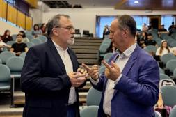 Embajador de UE visitó la Udelar para  impulsar becas y analizar los acuerdos