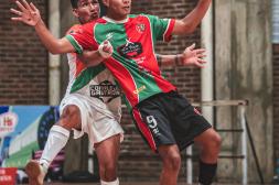 Futsal: volvió a jugar solo la Divisional B: Palomar y Barrio Artigas igualaron un partidazo y Cerro se les escapó
