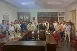 Liga rindió homenaje a las selecciones: "Ya empezamos a prepararnos para taer la Copa el año que viene"