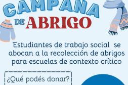 Futuros trabajadores sociales impulsan una cruzada solidaria para abrigar a escolares 