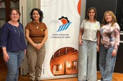 Centro Comercial se reunió con PIT-CNT  para abordar problemática del desempleo