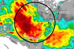Alertan por tormentas y  vendavales durante 6 días