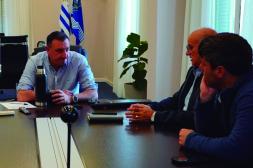 Albisu coordinó acciones con  el equipo de Obras y destacó  nuevos avances en infraestructura
