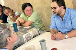 Intendencia lleva adelante una  amplia cobertura alimentaria y un fuerte acompañamiento social