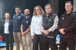 Educación vial en el Jardín 103 y masiva participación en curso de manejo defensivo