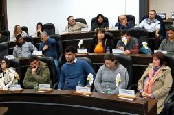 Renuevan reclamo por Estación Midland, debaten normativa para monopatines y tributaron homenaje a Jorge Larrañaga