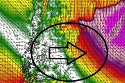 Alertan por "bomba  meteorológica" y por "vientos ciclónicos"