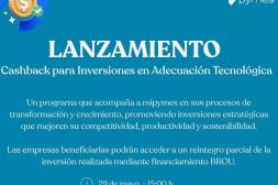 Presentan el programa “Cashback”  para impulsar las mipymes locales