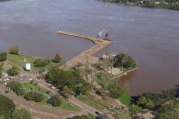 Tras lluvias río Uruguay alcanzará  caso 7 metros frente al Puerto Salto