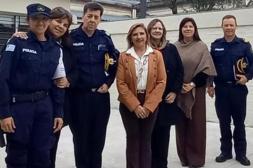 Reunión entre autoridades de  la educación y Policía de Salto