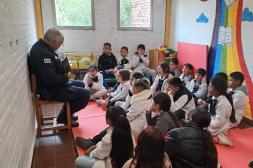 Policía Comunitaria dictó diversos talleres en varios centros educativos
