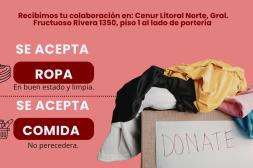 Foro Universitario lanzó campaña de  abrigo y asistir a personas vulnerables