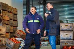 El intendente Albisu encabezará una gira por la región  para promocionar actividades de la Central Hortícola