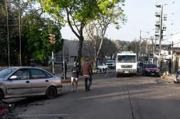 Menor con heridas moderadas tras  choque entre camioneta y una moto 