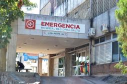 Fiesta violenta: adolescente herido con un corte en la frente 