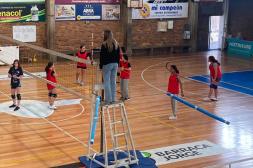 Vóleibol : Formativas a pleno, posiciones por categorías 