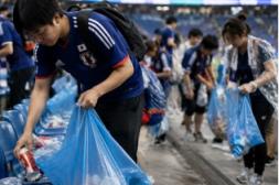 El civismo japonés contra el  vandalismo en ciclovía de Salto