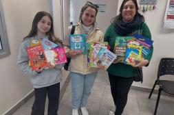 Rotary Club Salto donó decenas  de libros para la Escuela N° 136