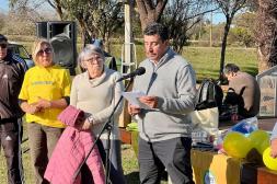 Salto se movilizó en una multitudinaria  marcha para exigir “movilidad inclusiva” 