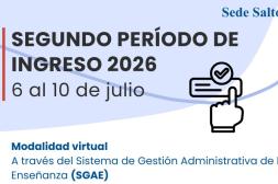 Segundo período de inscripciones para la sede Salto-Udelar en el mes de julio