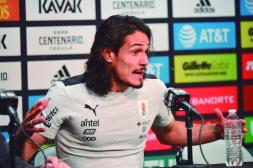 Cavani: "no alcanza con ponerse la camiseta"