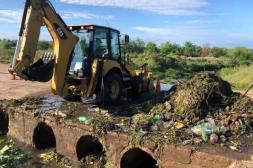 Limpieza del Sauzal y Ceibal: implementan acciones para mitigar riesgos de inundación tras hallar zonas de bloqueo