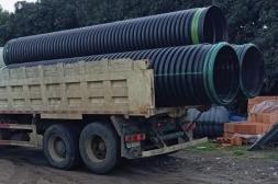 San Antonio recibió nuevo  equipamiento para pluviales
