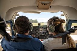 Centro de Aviación Salto ofrece vuelos panorámicos o de bautismo fomentando el turismo y el gusto por la aviación 