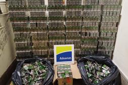 Aduana incautó contrabando en Salto y Paysandú por valor de 1 millón de pesos 