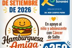 Hamburguesa Amiga: solidaridad para  apoyar a niños y adolescentes con cáncer
