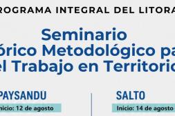 Seminario Teórico Metodológico para  el Trabajo en Territorio en sede Salto