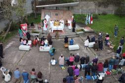 Salto rindió homenaje a Juan Pablo II con la inauguración de su busto y celebración especial a 38 años de su histórica visita